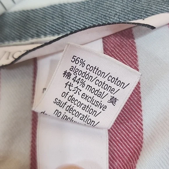 Victoria Secret Candy Stripe Pajama Set EUC XL - Picture 4 of 13